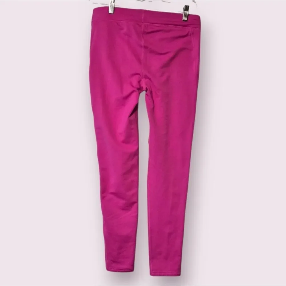 Under Armour High Rise Pink Ankle Leggings Girls Size 14-16 Fly Fast